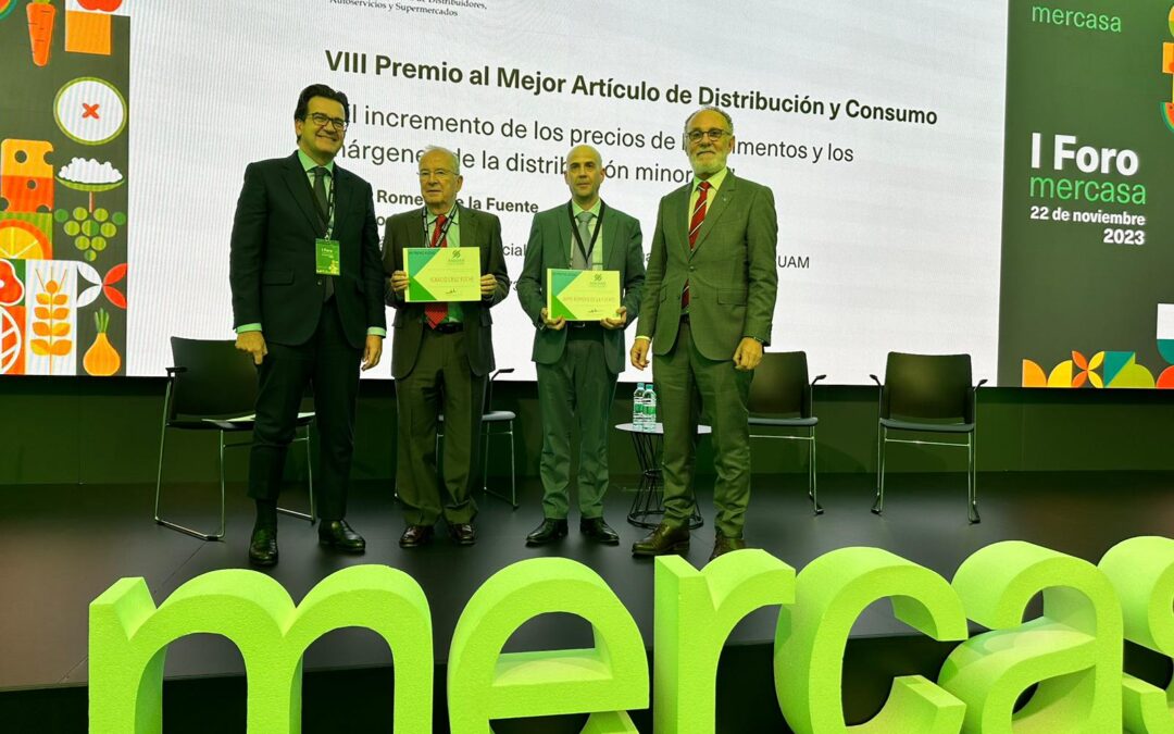 ASEDAS premia un artículo que analiza el incremento  de los precios y los márgenes de la distribución minorista